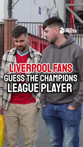 GUESS THE CHAMPIONS LEAGUE PLAYER! ⚽🔥 How many did you get right? 👀 #championsleague #liverpoolfc #guesstheplayer #footballprizes