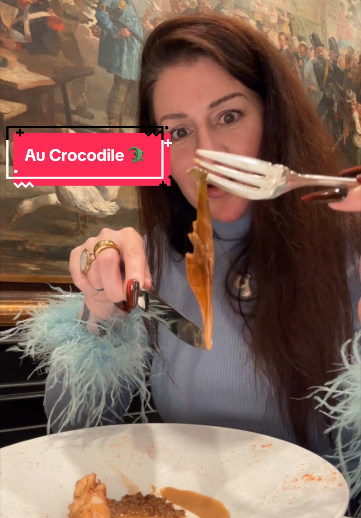 Je prends tous les plats de la carte du crocodile 🐊 restaurant gastronomique 1 ⭐️ au Guide Michelin !! Pour 3 convives avec boissons et desserts 680€ #restaurant #michelinstar #gastro #food #tiktokfood #crocodile #strasbourg #menu 