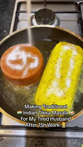🇮🇳 India Part 2: Traditional Tikka Masala 🍛 #fyp #india #indianfood #britishfood #indianbritish #cooking #husbandwife #husband #wife #viral #bluecollar #tikkamasala #tikka #curry 