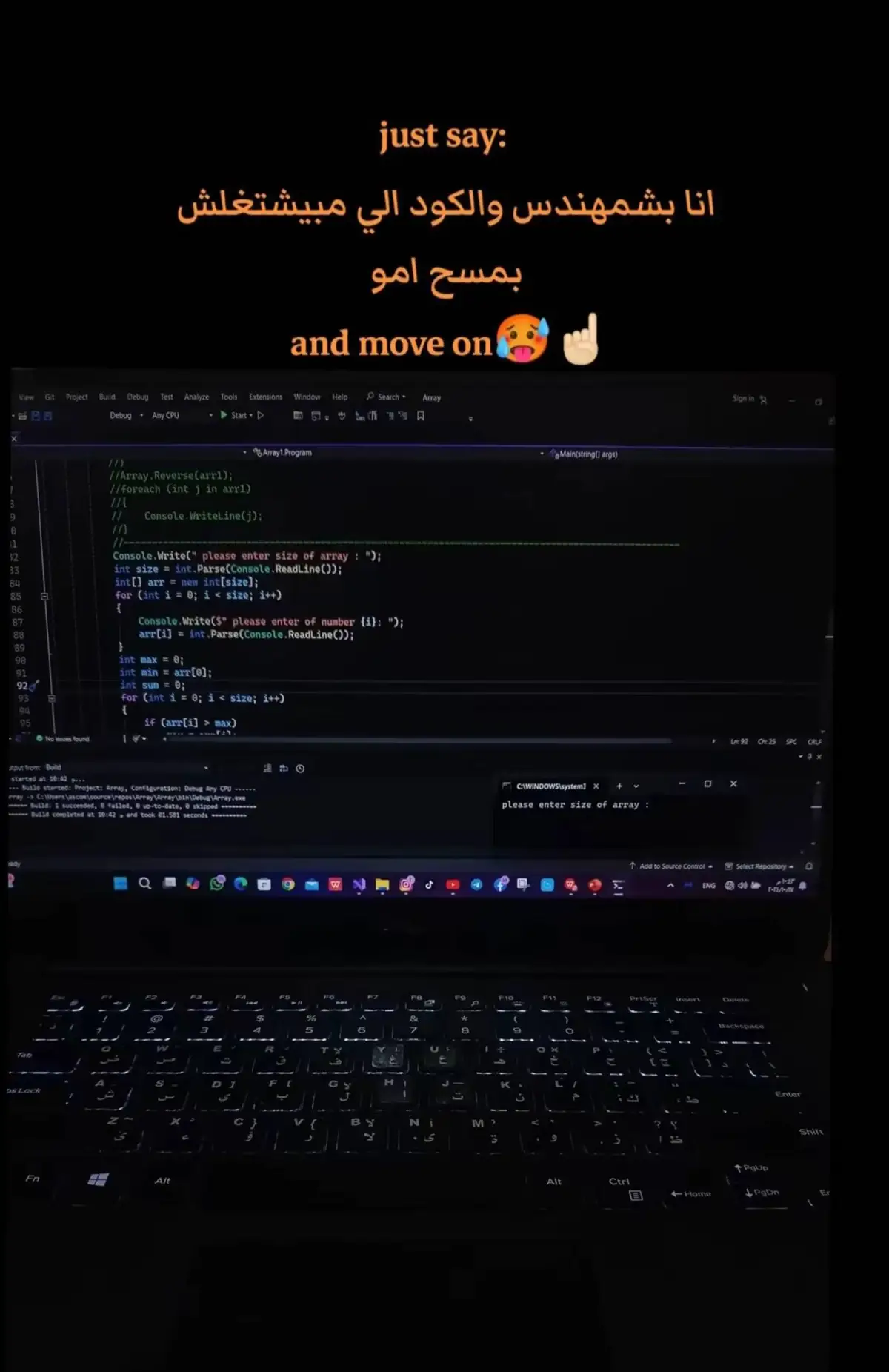 #برمجة #لابتوب #csharp #dev 