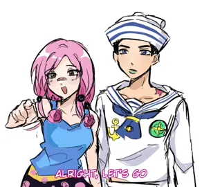 I like large fries #jojo #jjba #jojobizarreadventure #gappy #josuke #yasuho #yasugap 