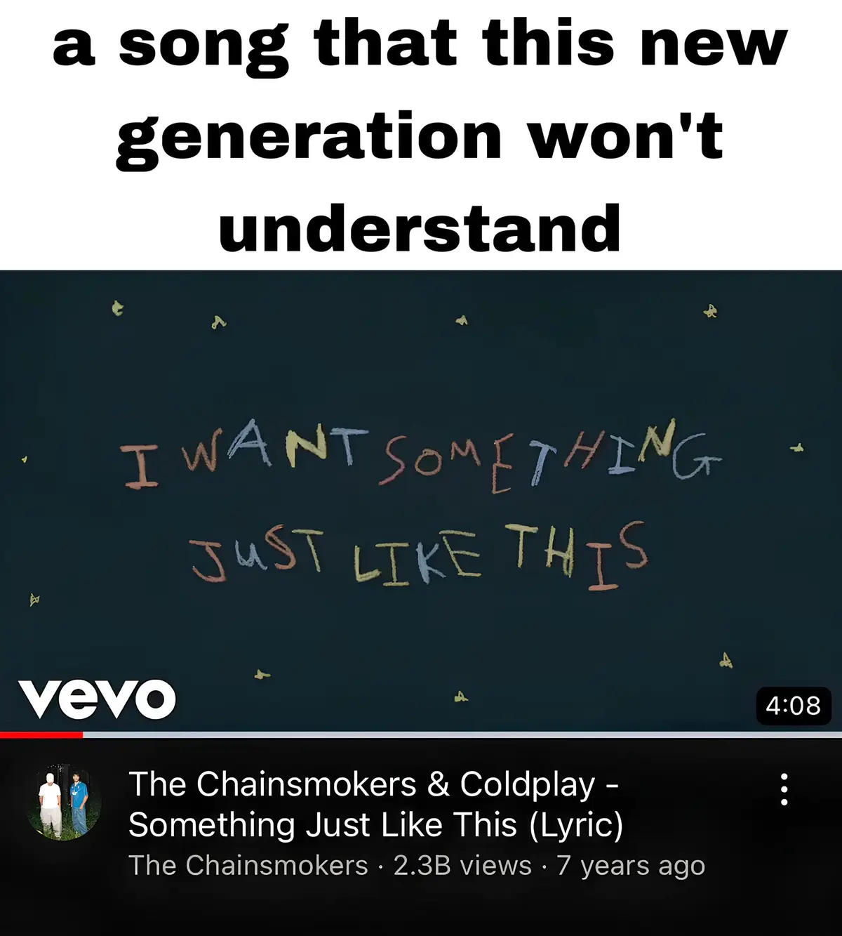 #somethingjustlikethis #thechainsmokers #coldplay #nostalgia #memories #childhoodsong #song #real #relatable #2010s #2017 