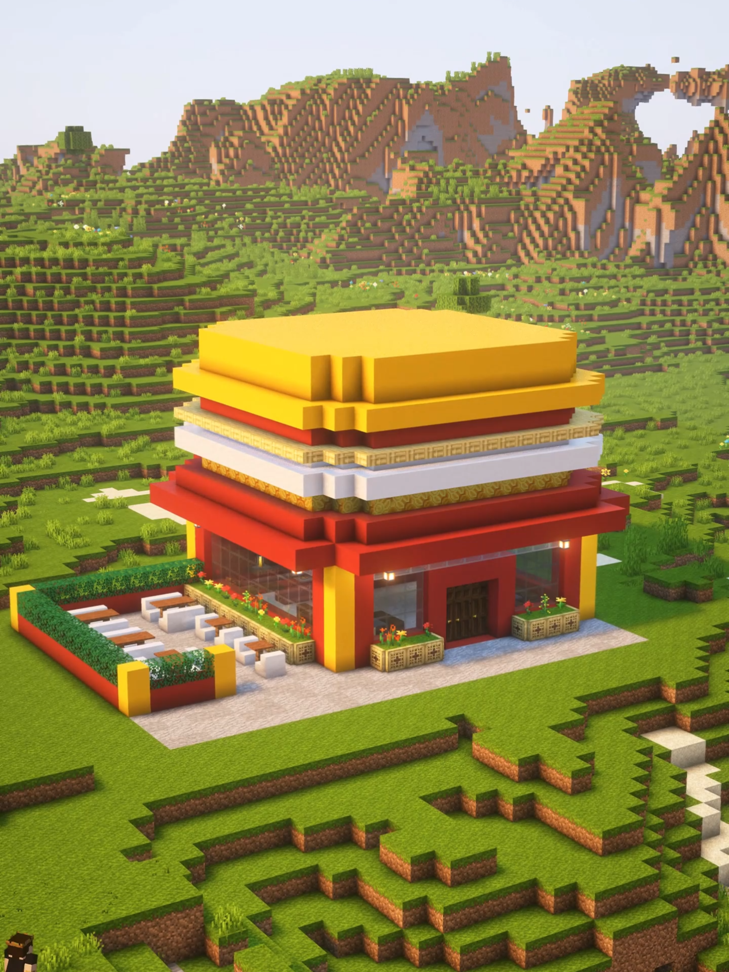 Minecraft-Burger King🍔#Minecraft #tutorial