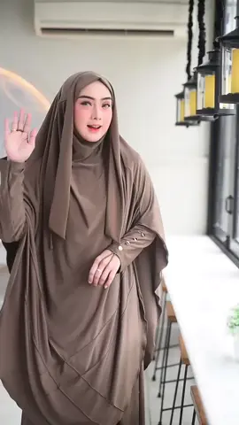 Abaya set haji dan umroh french khimar bahan jersey#hajiumroh#abaya#frenchkhimar