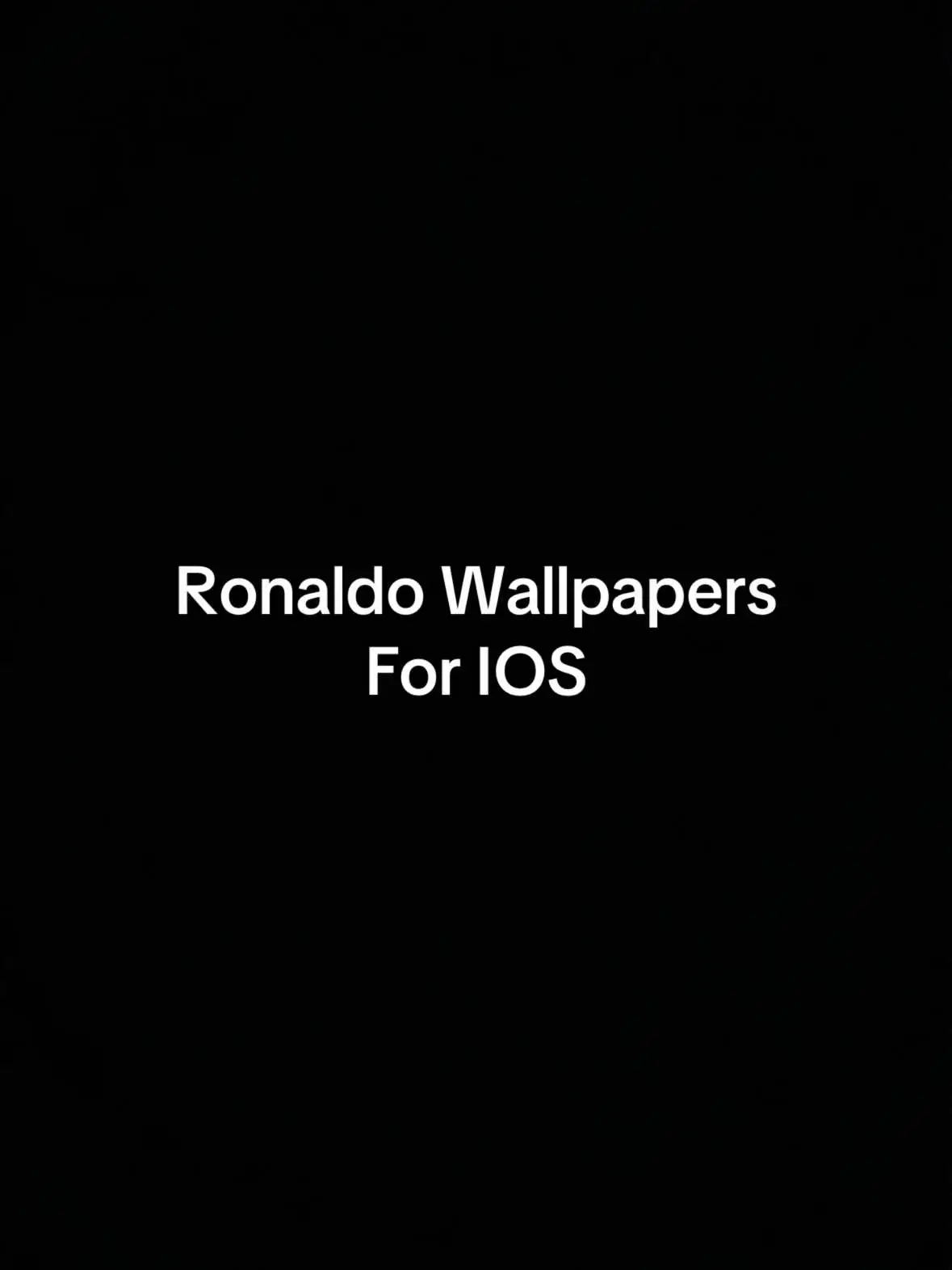 Ronaldo Wallpapers For IOS #wallpaper #wallpapers #aesthetic #ronaldo 