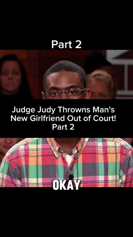Judge Judy Thrown Man's New Girlfriend Out of Court (Part 2) #justice#judgejudy#girlfriend#usa_tiktok#america#fyp 