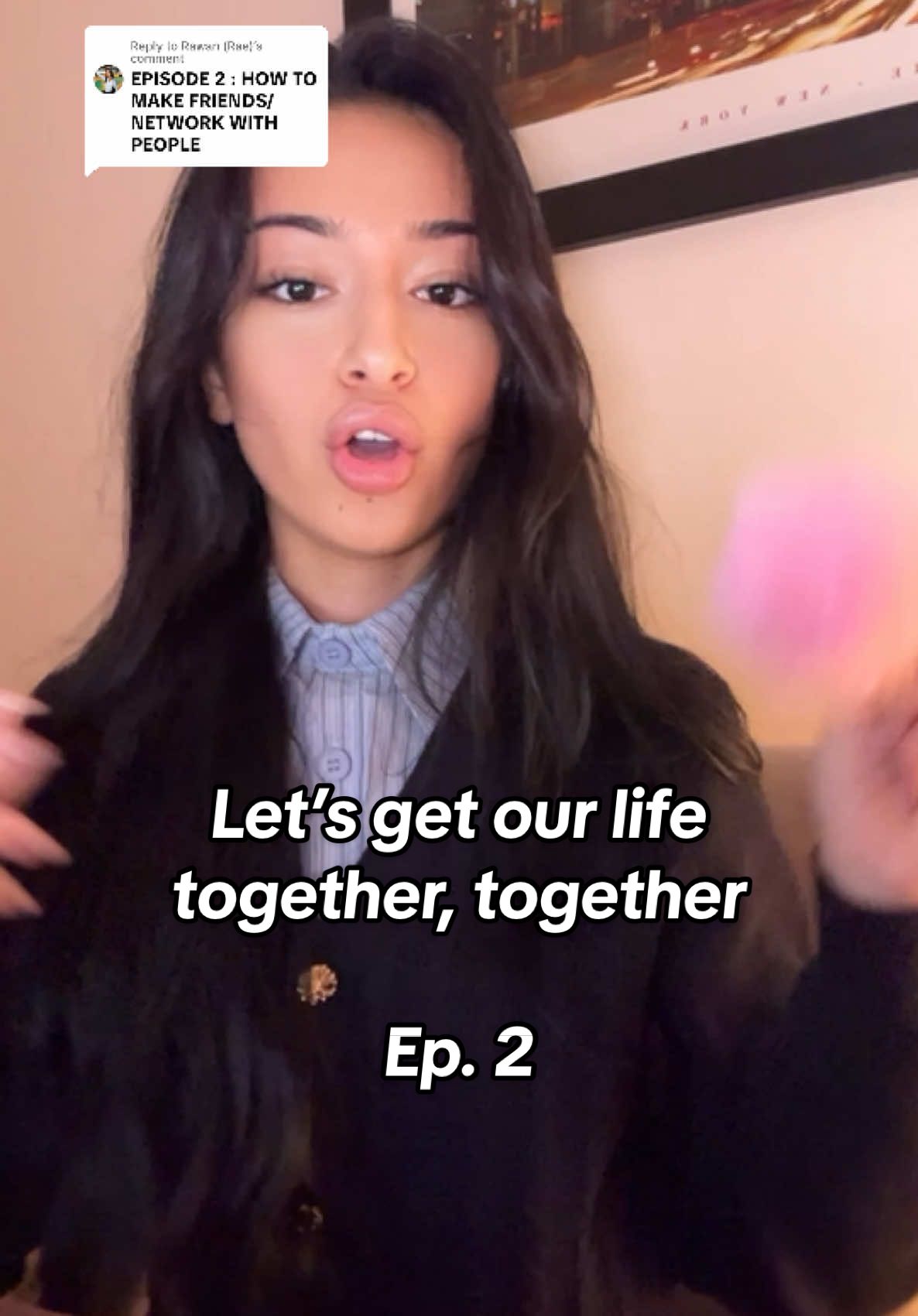 Replying to @Rawan (Rae) LET’S GET OUR LIFE TOGETHER, TOGETHER PERSONALITY, OUTWARD On today’s episode I am showing you ways on how to create new friendships and network with people. We don’t realize that most of the people around us feel lonely deep down and we tend to show away from approaching them. Today I’m explaining to you ways to make your networking and social journey easier. Good luck, love ya!! #GlowUp #getyourlifetogether #htsllafr #confidence #friends