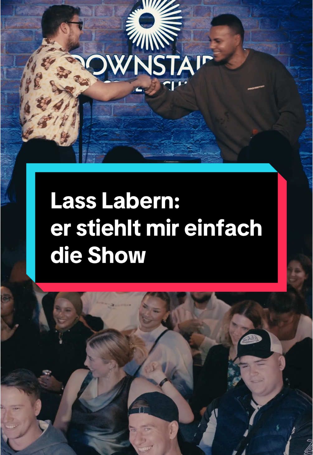 Er stiehlt mir einfach die Show #lasslabern #osanyaran #berlin #donkeykong #wrestler 