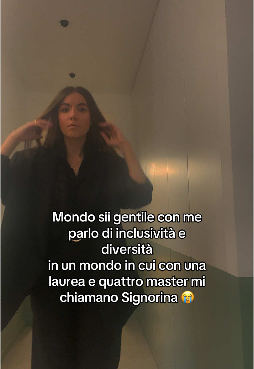 Mondo sii gentile con me 😭 #signorina #dottoressa #laurea 