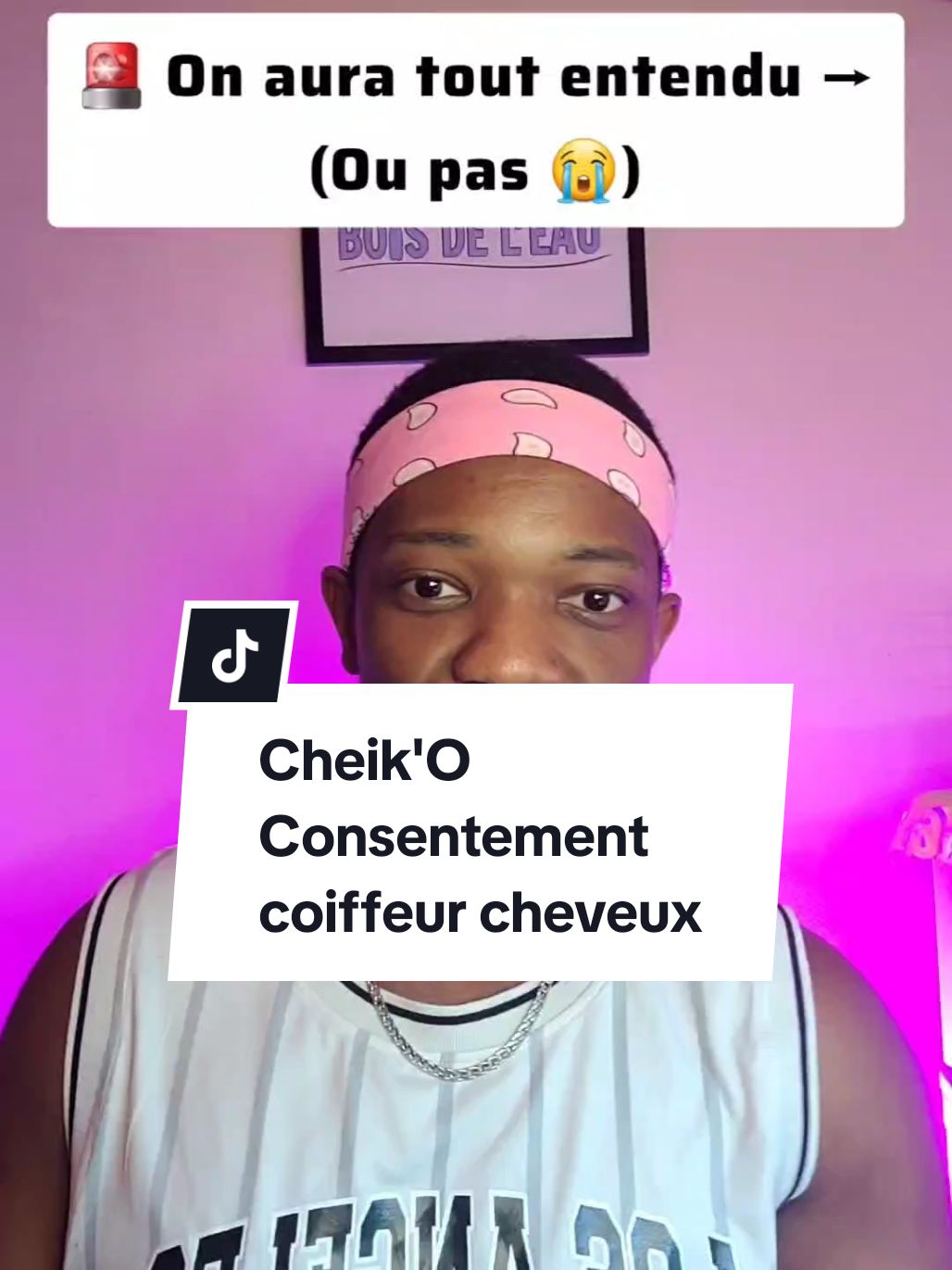 Consentement pour que le coiffeur touche les cheveux 