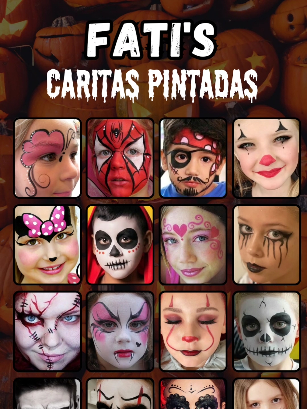 ¡¡CARITAS PINTADAS EN ICA!!💀 🎃 Del 18 al 31 de Octubre🎨 🧙‍♀️🧛🏻‍♀️ Tenemos diseños desde S/.10 Soles 💁🏻‍♀️ 🖌️Utilizamos pinturas hipoalergénicas las cuales no hacen daño a la piel🧏🏻‍♀️ 🧛🏻‍♀️Diseños variados y de moda🌷 Agenda tu cita 📲929806974 o 977257077 Ubicanos en Calle Lima 495 -Ica #Halloween #makeup  #caritaspintadas #ica #spiderman #catrina #mariposa #pirata #minnie  #calavera #cute #gatubela #carapintada #salonspaica #peru 