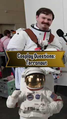 Doing these interviews all day is tiring so I tagged out with @cryptidofthewoodsvt to take over! #askmeanything #manonthestreet #questionsatthecon #anime #animequestions #ConventionQuestions #Cosplay #Animeconvention #Cosplayquestions #guestinterviewer #astronaut #terranaut #mcj2burn #sacanime