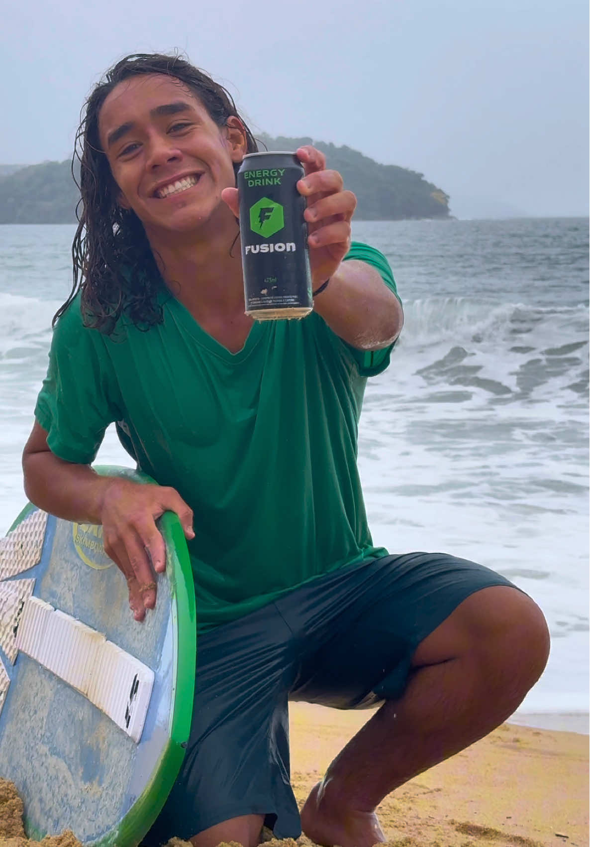 Pra comecar o dia com bastante energia 💚⚡️  #FusionEnergiaProDia @Fusion Energy Drink 