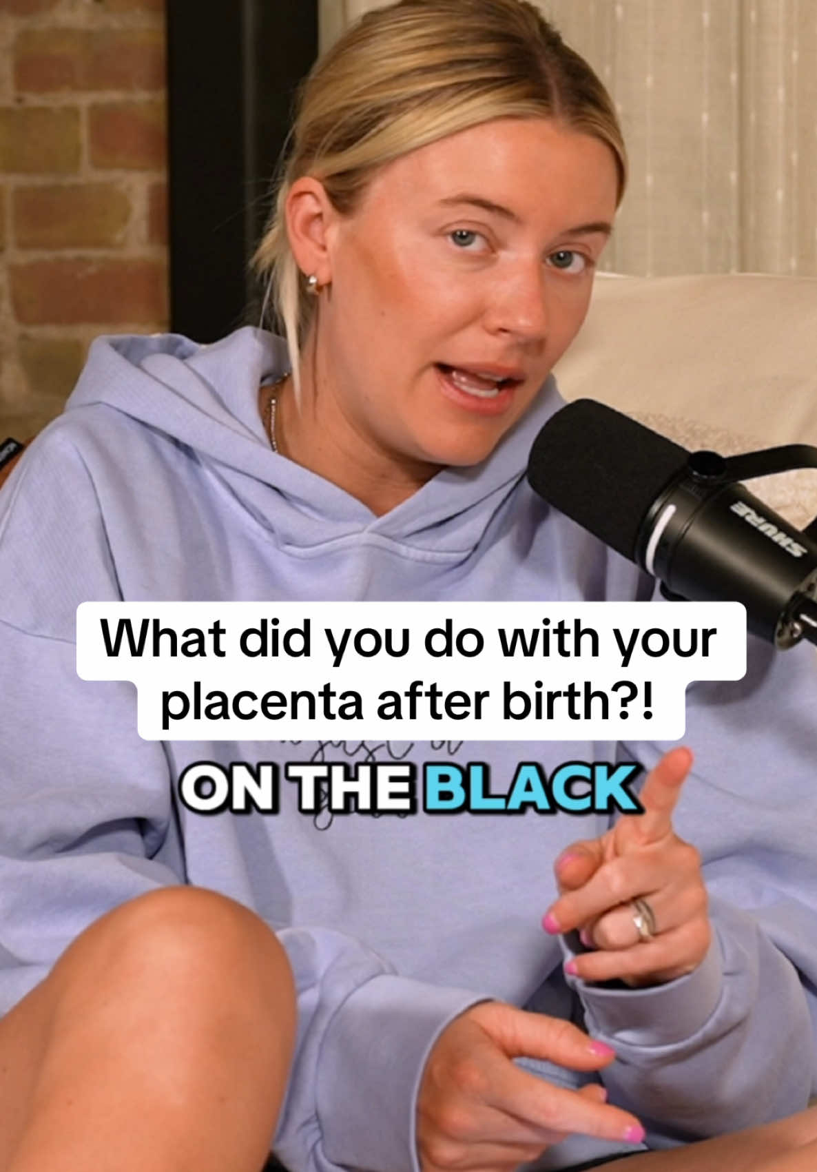 POV: your baby daddy finds out your placenta is worth $50k 😂 NEW MOMS - what the heck did you do with your placenta?! 👇🏻 #justalexpodcast #podcast #newmom #placenta 