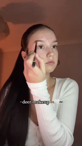 do my makeup with me🦌🤍#fyp #makeup #foryoupagе #foryou 