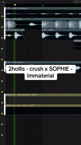 mashup of 2hollis - crush & sophie - immaterial #sophie #2hollis #hyperpop 