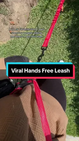 So far my favorite purchase of all time  #tiktokshopblackfriday #tiktokshopcybermonday #falldealsforyou #tiktokshopholidayhaul #handsfreeleash #dogmomlife 