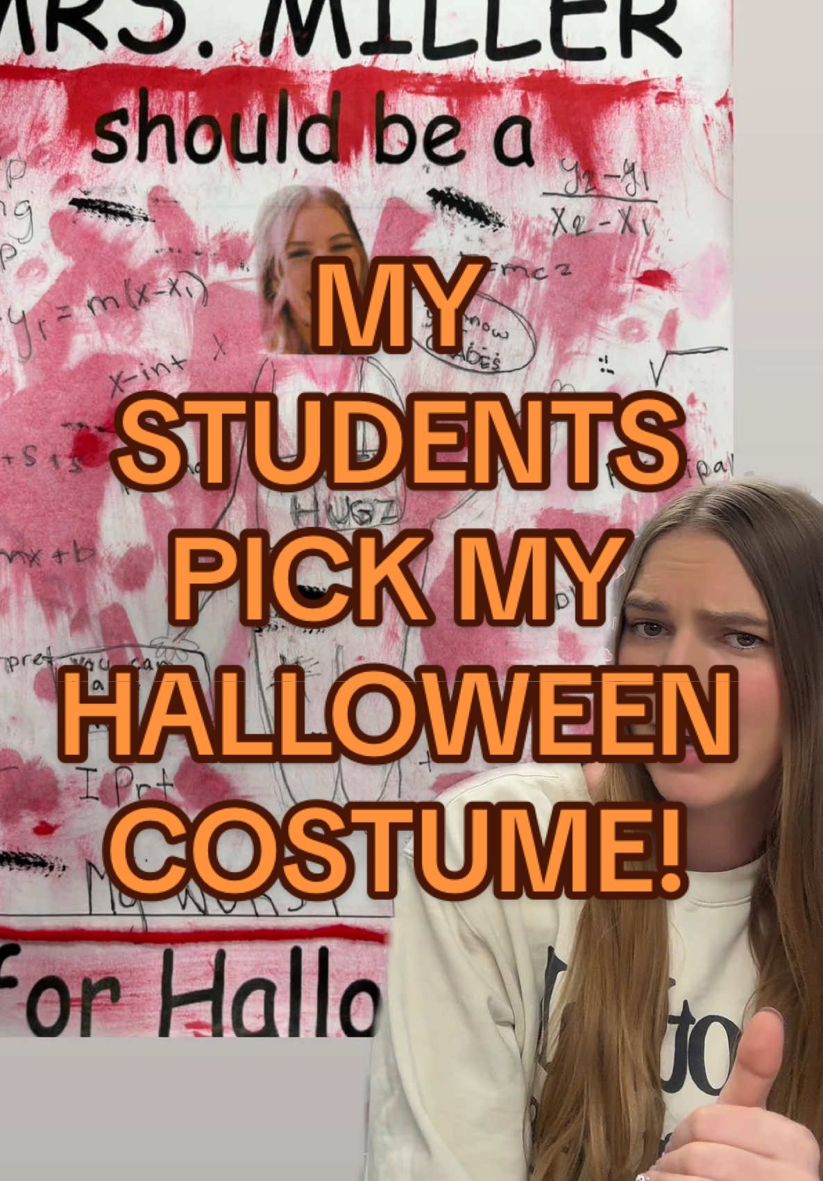 My Students Pick My Halloween Costume!!! 