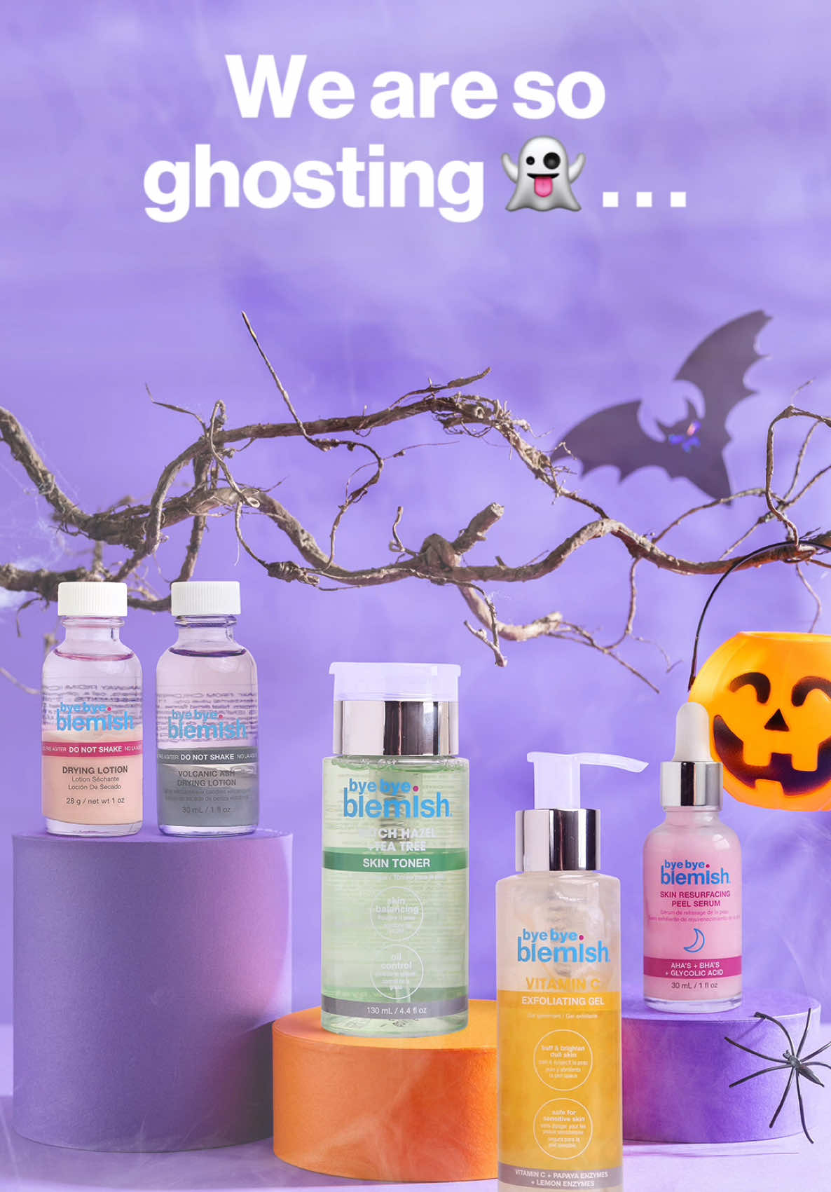 Don’t Claim You Love Halloween If You’re Still Holding Onto These Habits 🙄👻   #skincaretips #SkinCare101 #byebyeblemish 