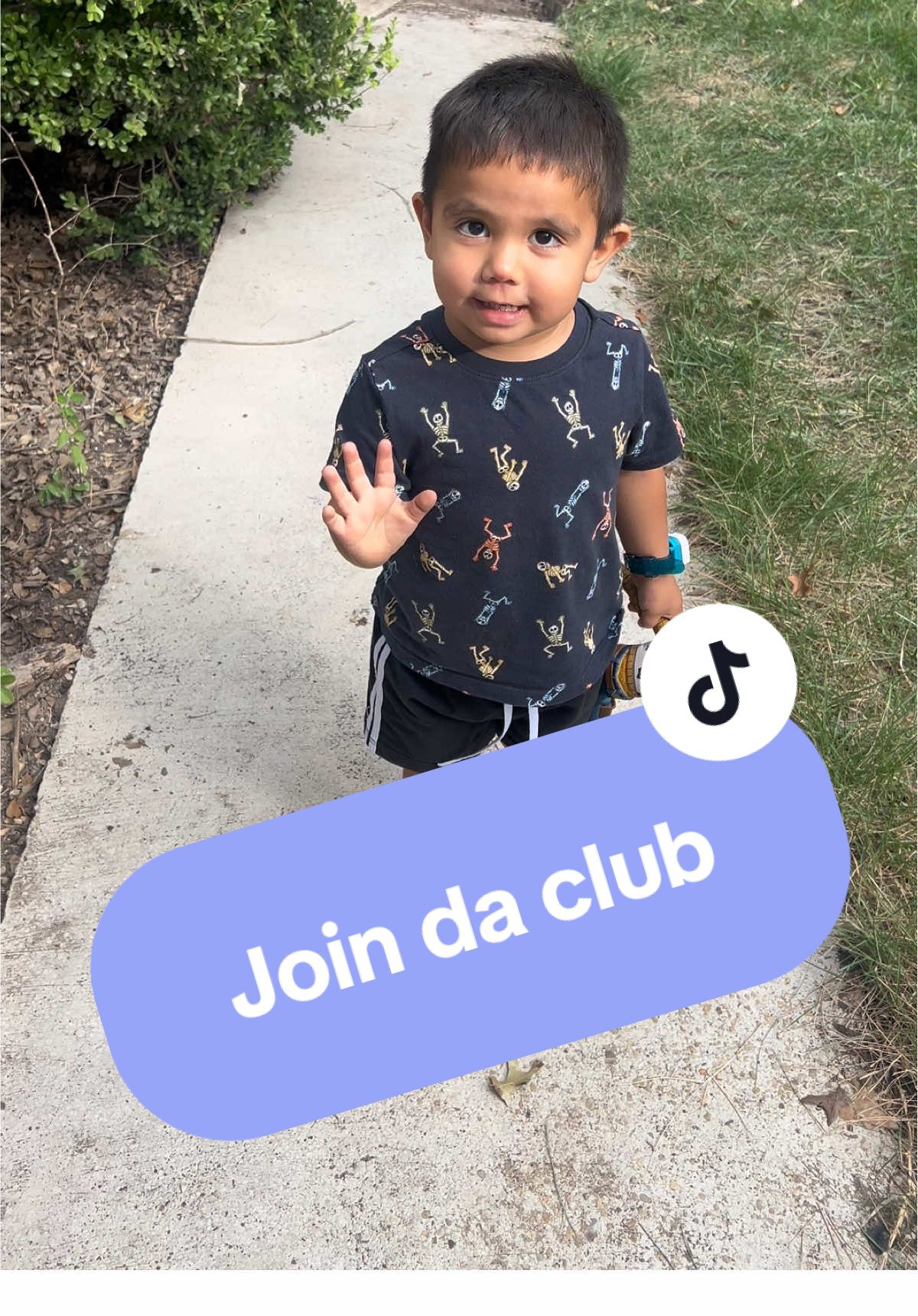 he said join da club 🤝🏽 #voiceover #momtok #MomsofTikTok #toddlersoftiktok #funny #runaway #momandson 