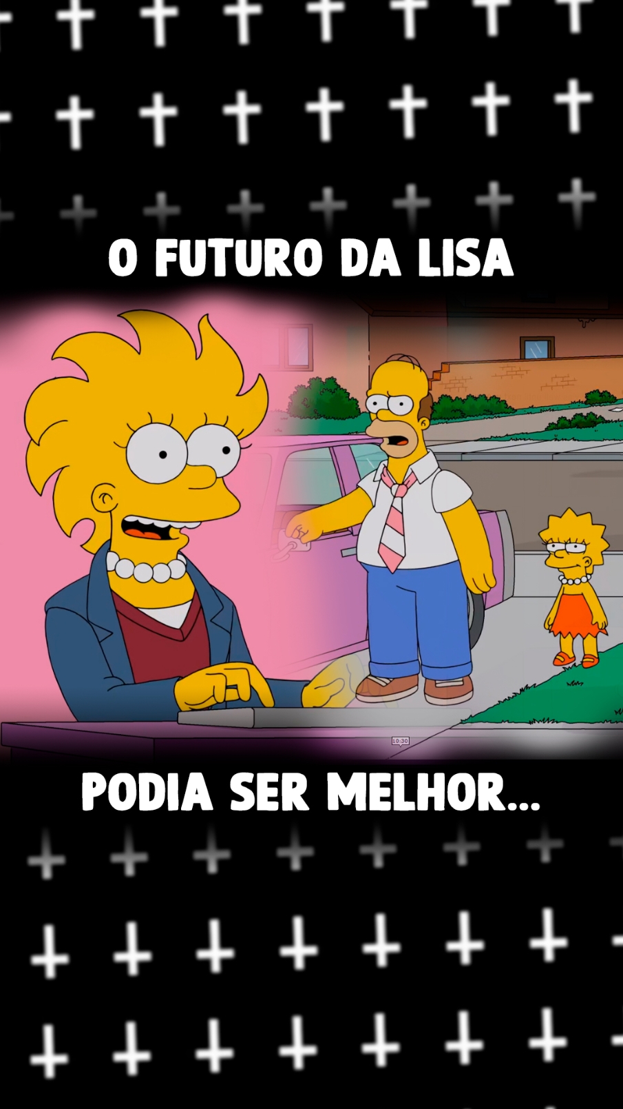 A Lisa nunca teve um aniversário feliz de verdade 