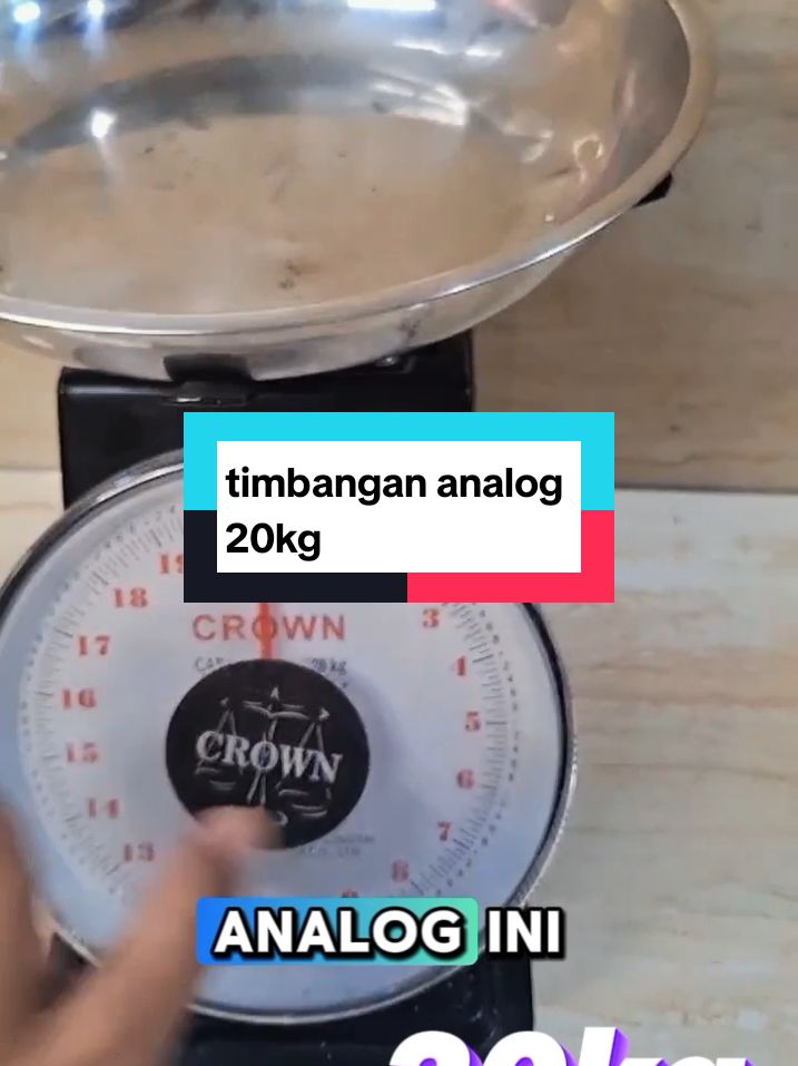 timbangan analog merk crown#timbangan #timbangandigital #timbanganbadandigital 