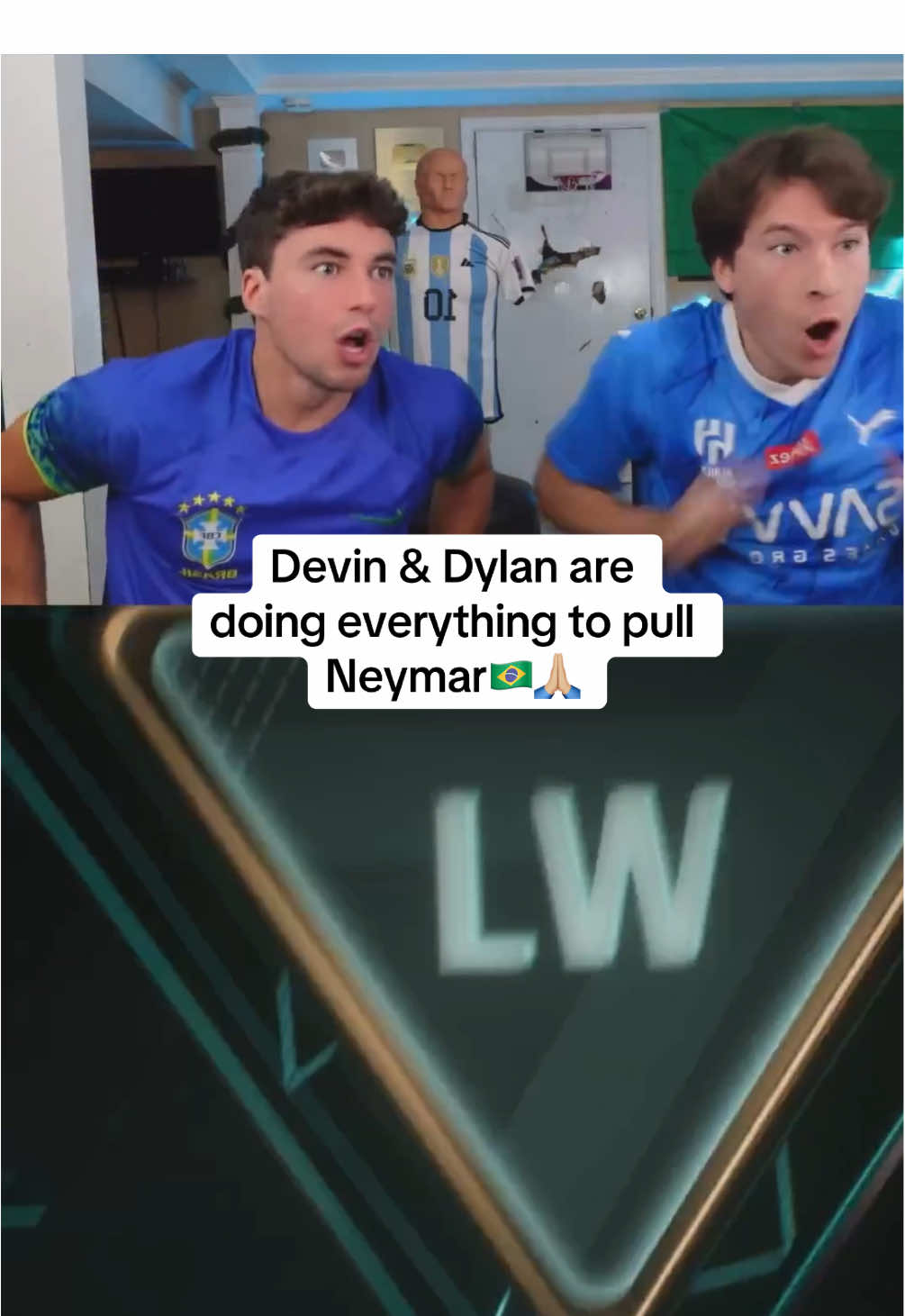 We sold our house for this😱 #devincaherly #devinanddylan #fc25 #fifa #gaming #packopening #neymar 