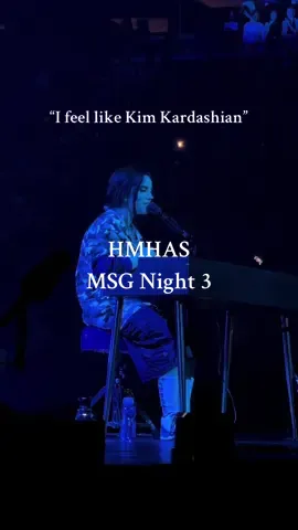 Lost ring at MSG. “Kim, there’s people that are dying…” #madisonsquaregarden #billieeilish #hmhas #hitmehardandsofttour @BILLIE EILISH