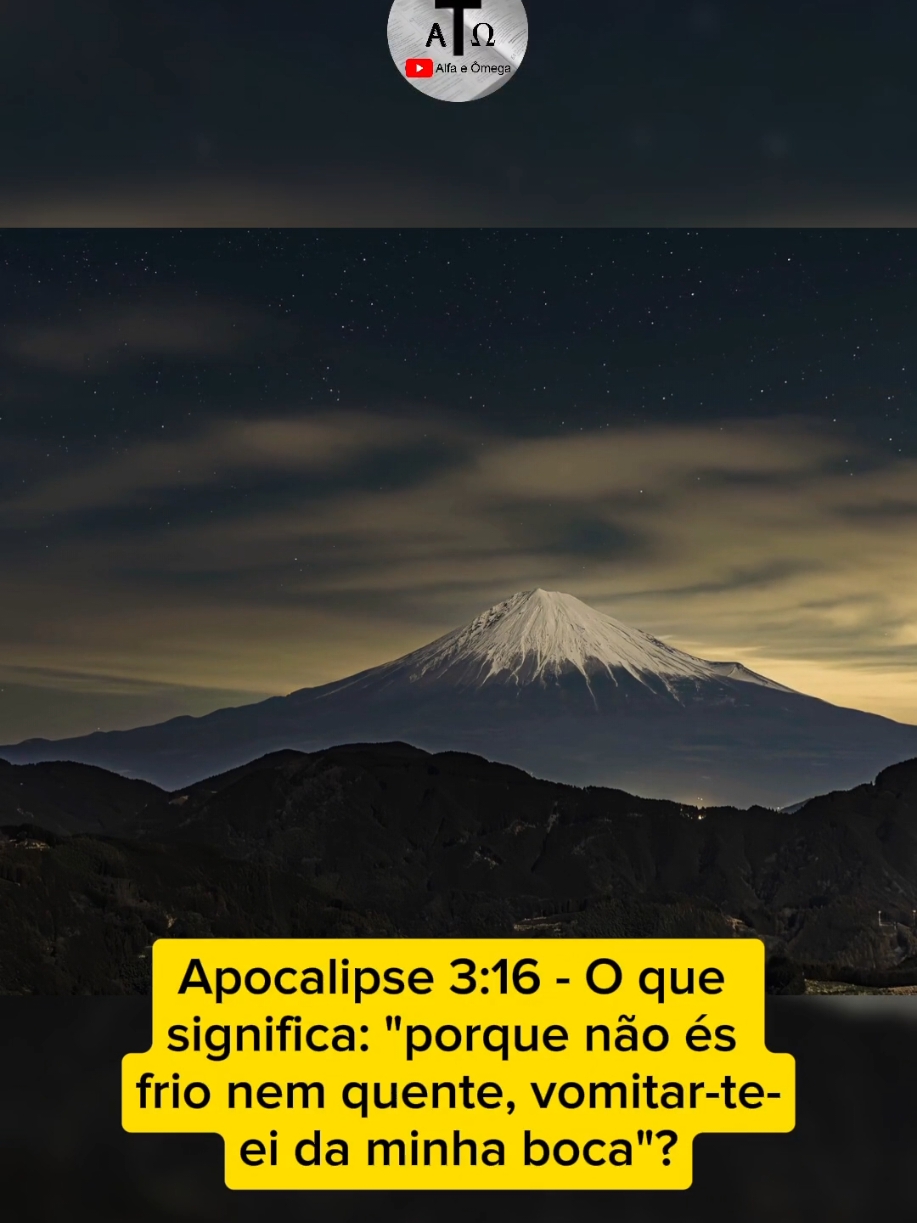 Apocalipse 3:16 - O que significa: 