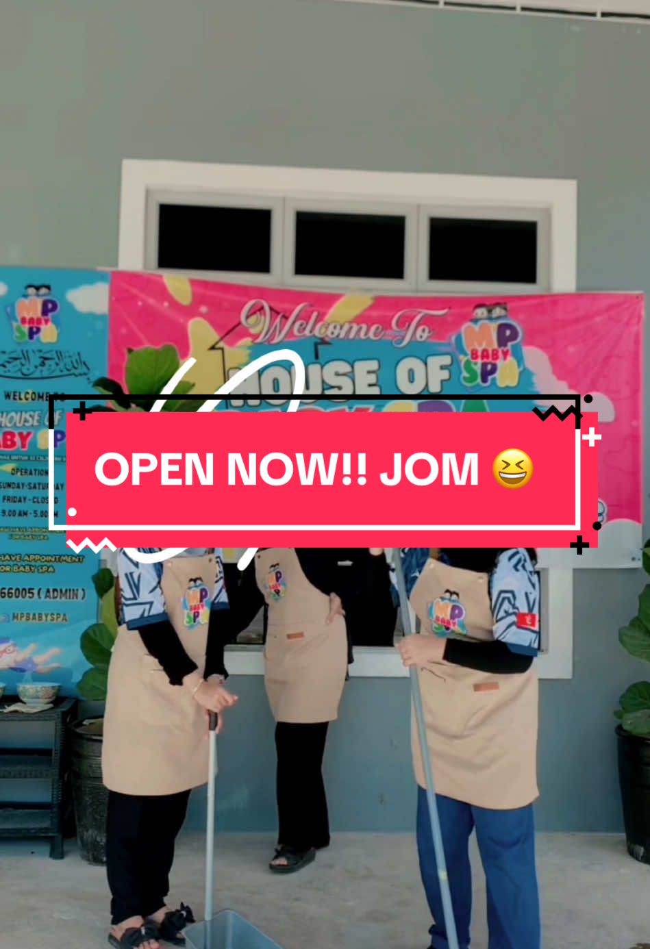 Tunggu apa lagii tuu mommies daddies, kami dah open!! JOM berebut slot sekarangg! sebeum slot penuhh, lambat- lambat menyesal nanti 🥹 #babyspa #houseofbabyspa #babyspakelantan #terapibayi #mpbabyspa #babyspakotabharu #capcut #fyp