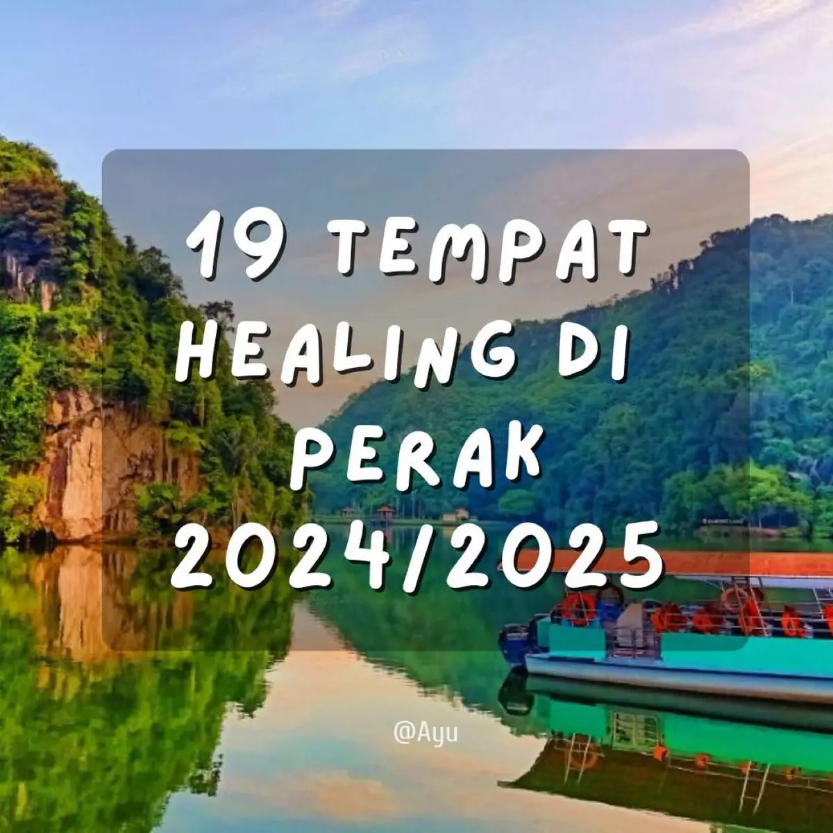 Mana lagi tempat best kat Perak?? #gununglang #concubinelane #tasikcerminipoh #menaracondong #telukintan #bagandatuk #ipoh #lostworldoftambun #sungaiklahhotspring #sungaiklahhotsprings😜 #kelliescastle #guatempurung #zootaiping #refarmkampar #telukbatik #Foodie #perakfoodie 