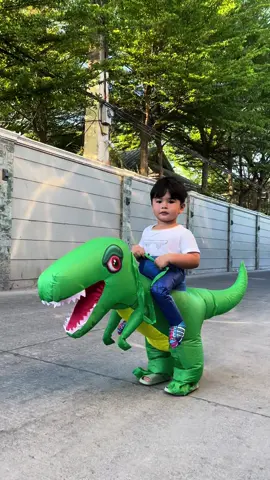 Dinosaur costumer for halloween party. #fyp #dinosaur #halloween #babiesoftiktok #MomsofTikTok #costume #costumeideas #trickortreat #foryou #foryoupage 