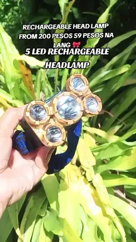 sobRang muRa nalang nYan mga anTe ! saveR nYo taLaga Yan Lalo na kung madaLas magbRown ouT 59 pesos lang #rechargeableheadlamp #5ledheadlamp #headlamp #flashlight #tiktokaffilliate #fypシ゚viral 