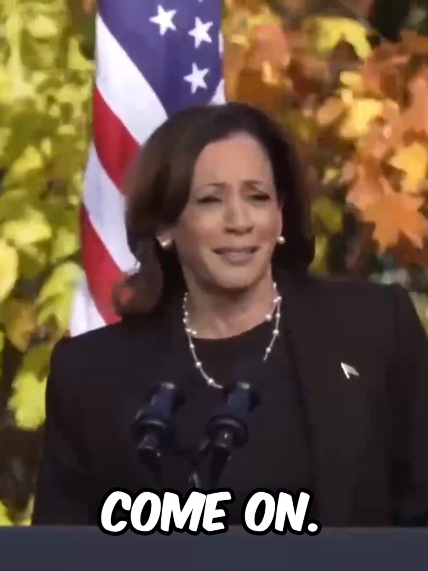 Did she swipe my line?  Kamala Harris may be watching my videos.  CMON! #news #kamalaharris