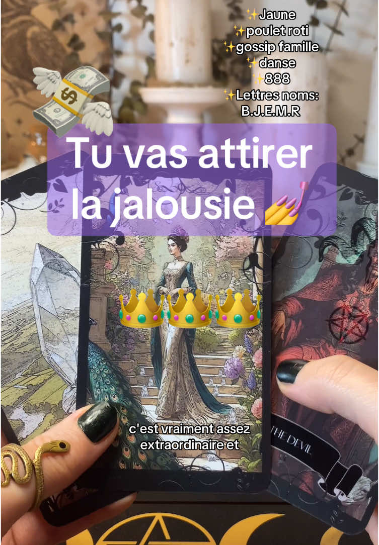 🔮Tirage Tarot : une grande réussitte qui attire la jalousie… #tiragedecarte #cartomancievoyance #guidance #tarot 