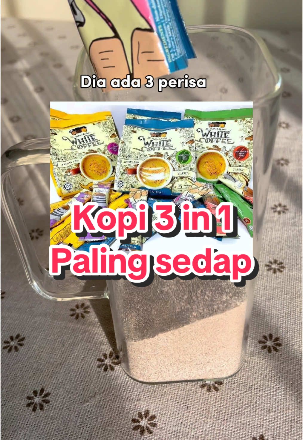 Replying to @Ibu & Aisya 🕊 dalam banyak kopi 3 in 1 yg saya pernah rasa. Kopi nak paling sedap 🤤 you gais should try okay. 🤩 dekat 99mart pun ada jual. #kopi #kopisedap #kopi3in1 