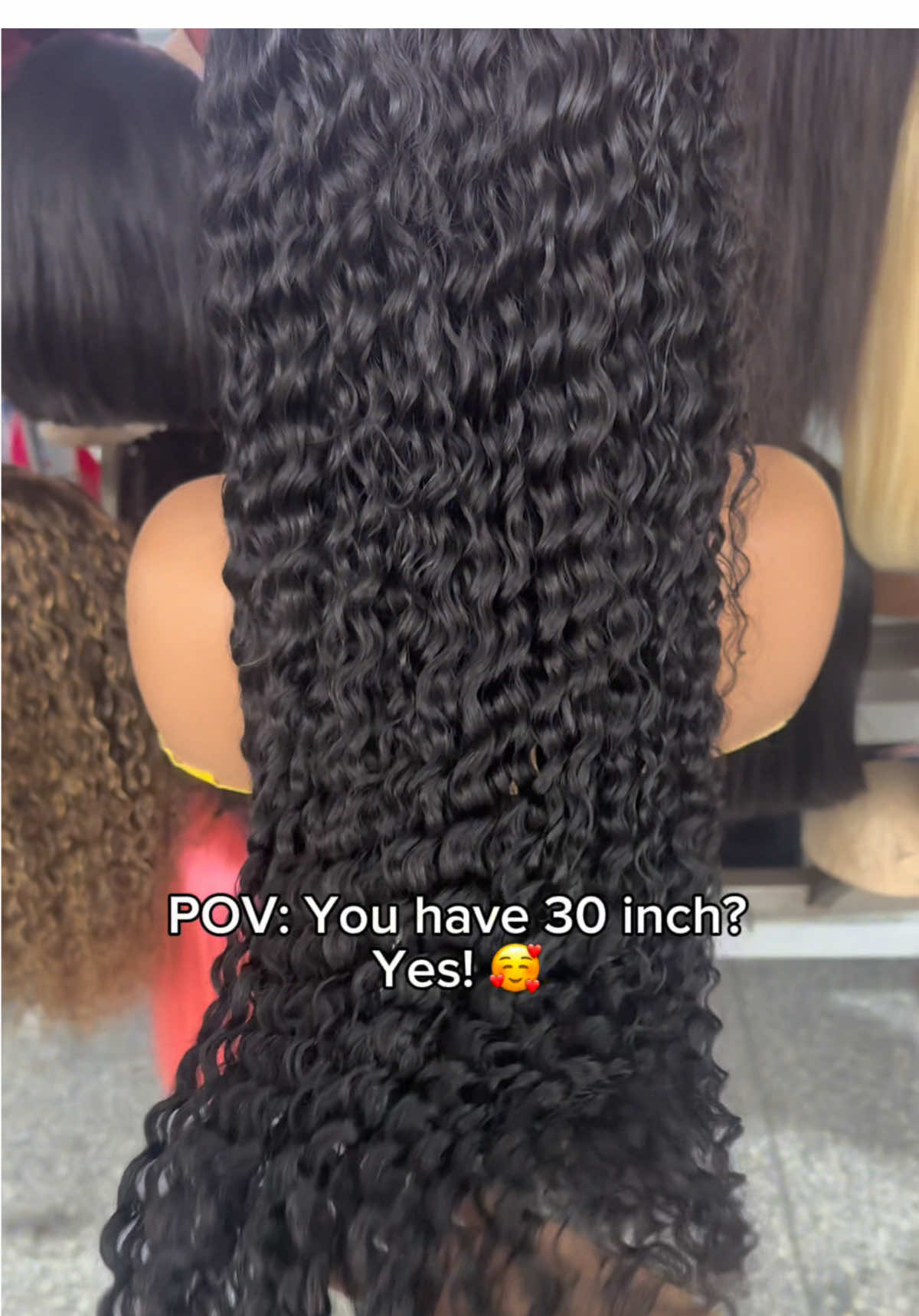 30 inch deep wave!!! #westkisshair #gluelesswig #wighair #weargowig #precutwig #wigtiktok #lacewig #transparentlace #humanhair #hairfactory #naturalhair #halloween2024 #halloweenlook 