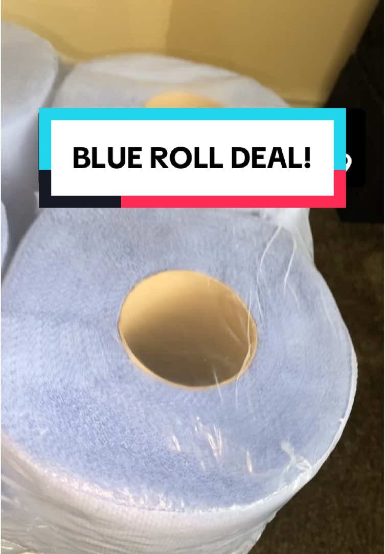 6 Blue Rolls - £3.99  #blueroll #bluerolls #kitchenroll #kitchenrolls #fypvirall 