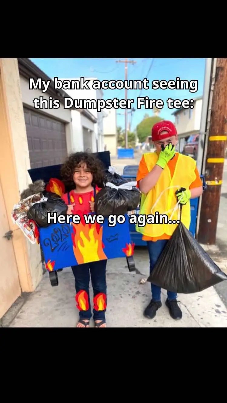 Emotional Dumpster Fire Shirt #dumpsterfire #tshirt 