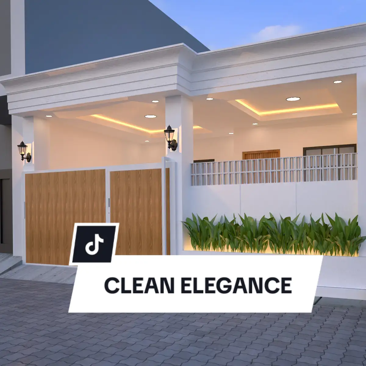 Desain fasad & teras rumah, konsep semi klasik minimalis Owner : Mrs. Mira Lokasi: Tangerang #arsitekrumah  #jasadesainrumah  #terasrumah #inspirasirumah #rumahminimalis #desainteras #desainrumah #rumahklasik #rumahmewah