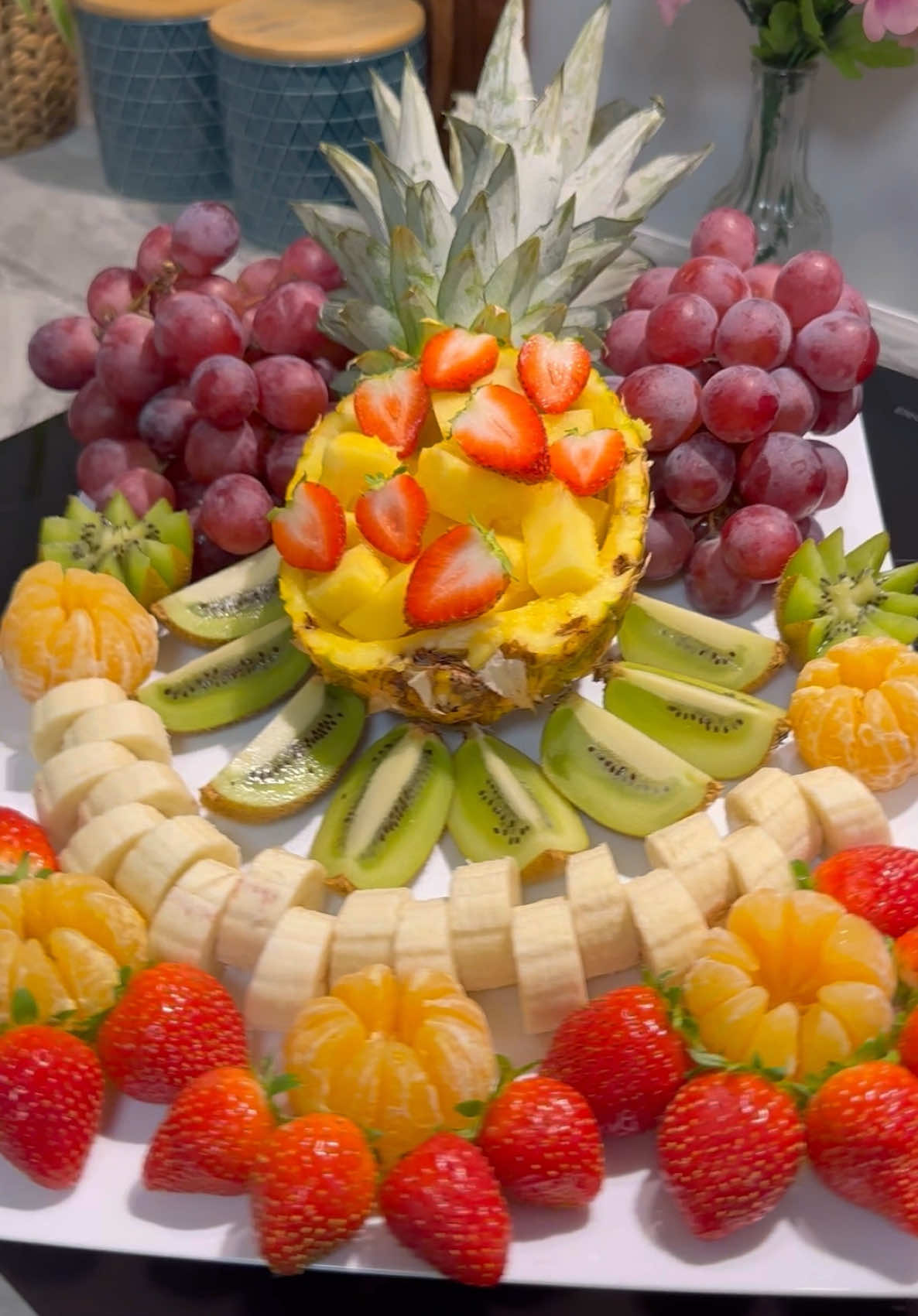 Fruits platter #foodtiktok #fyp #explore #Recipe #fruits #food 