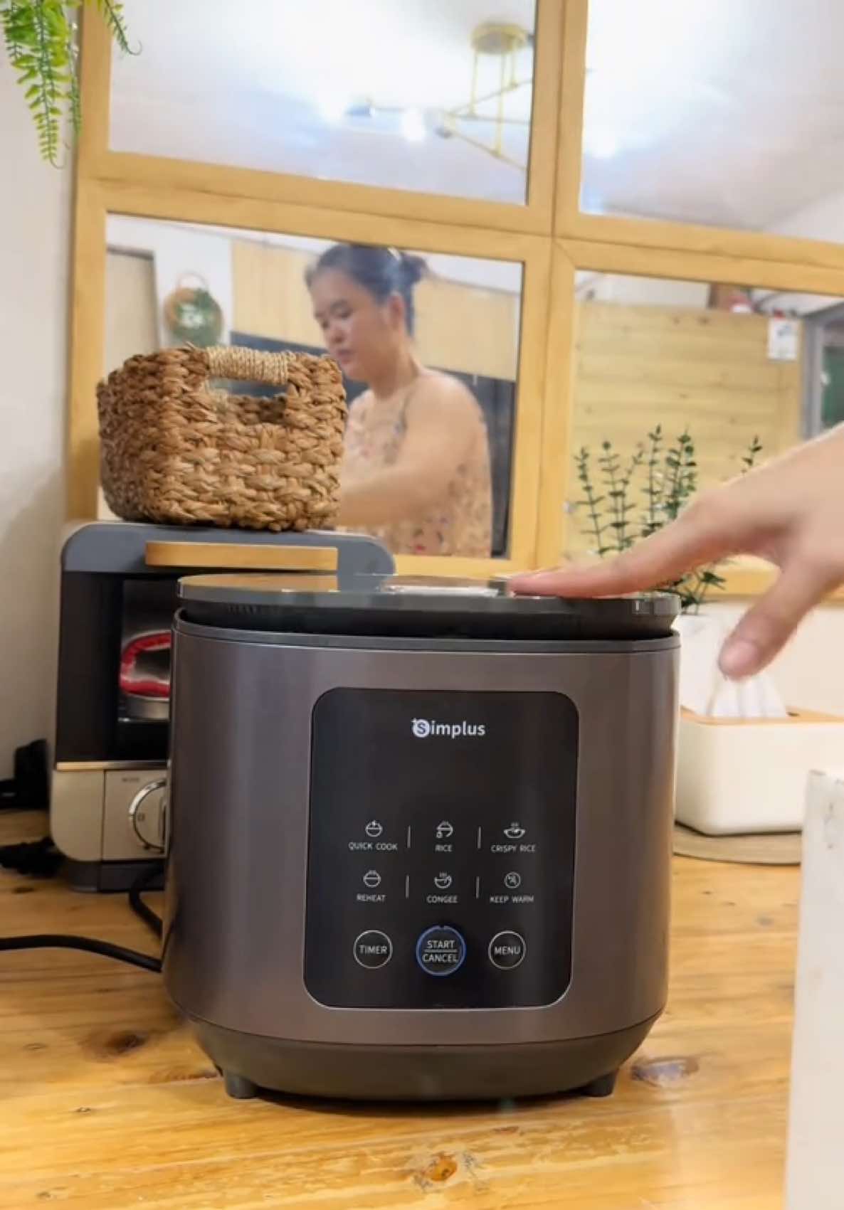 ANG GANDA DIN PALA NG COLOR BLACK 😍.. @simplus_ph  #Simplus #simplusph #mcnwinbegin #ricecooker #simplusricecooker #trending #viral #fyp #rodalenenavarro 
