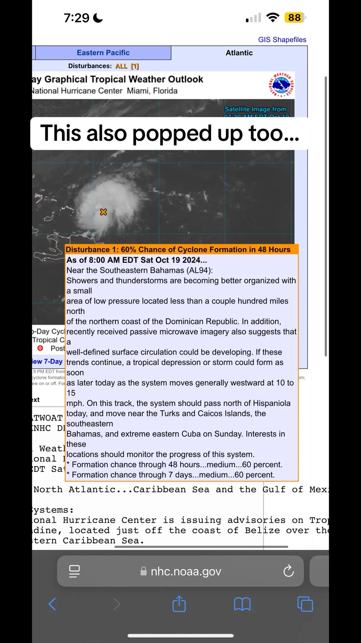 Tropics are active #fyp #tropicalstorm 