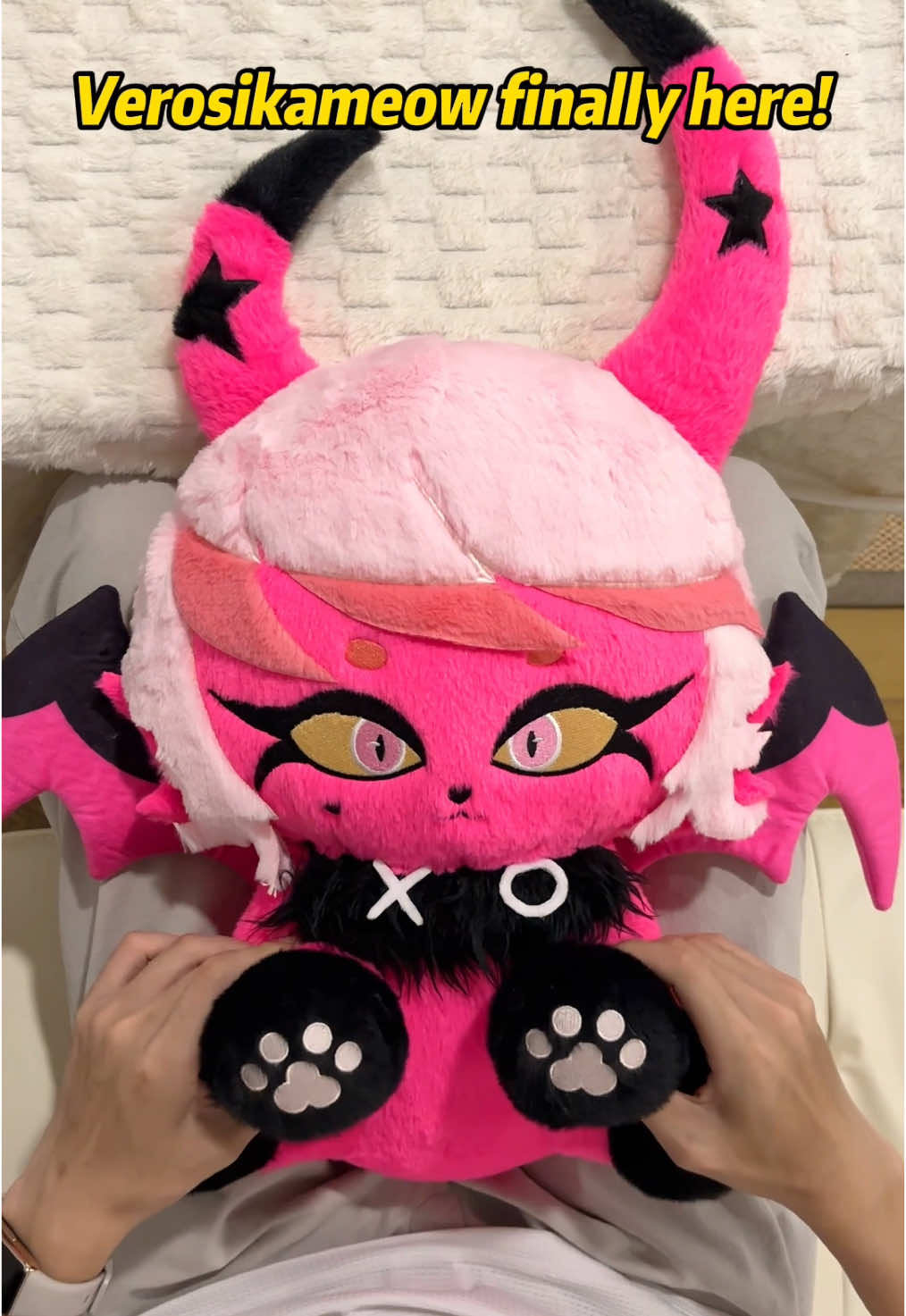 Verosikameow finally here! #verosikamayday #verosika #verosikahelluvaboss #verosikaedit #verosikamaydayedit #helluvaboss #helluvabossedit #hazbinhotel #ainme #plush #stuffedanimals #plushtoys #fyp