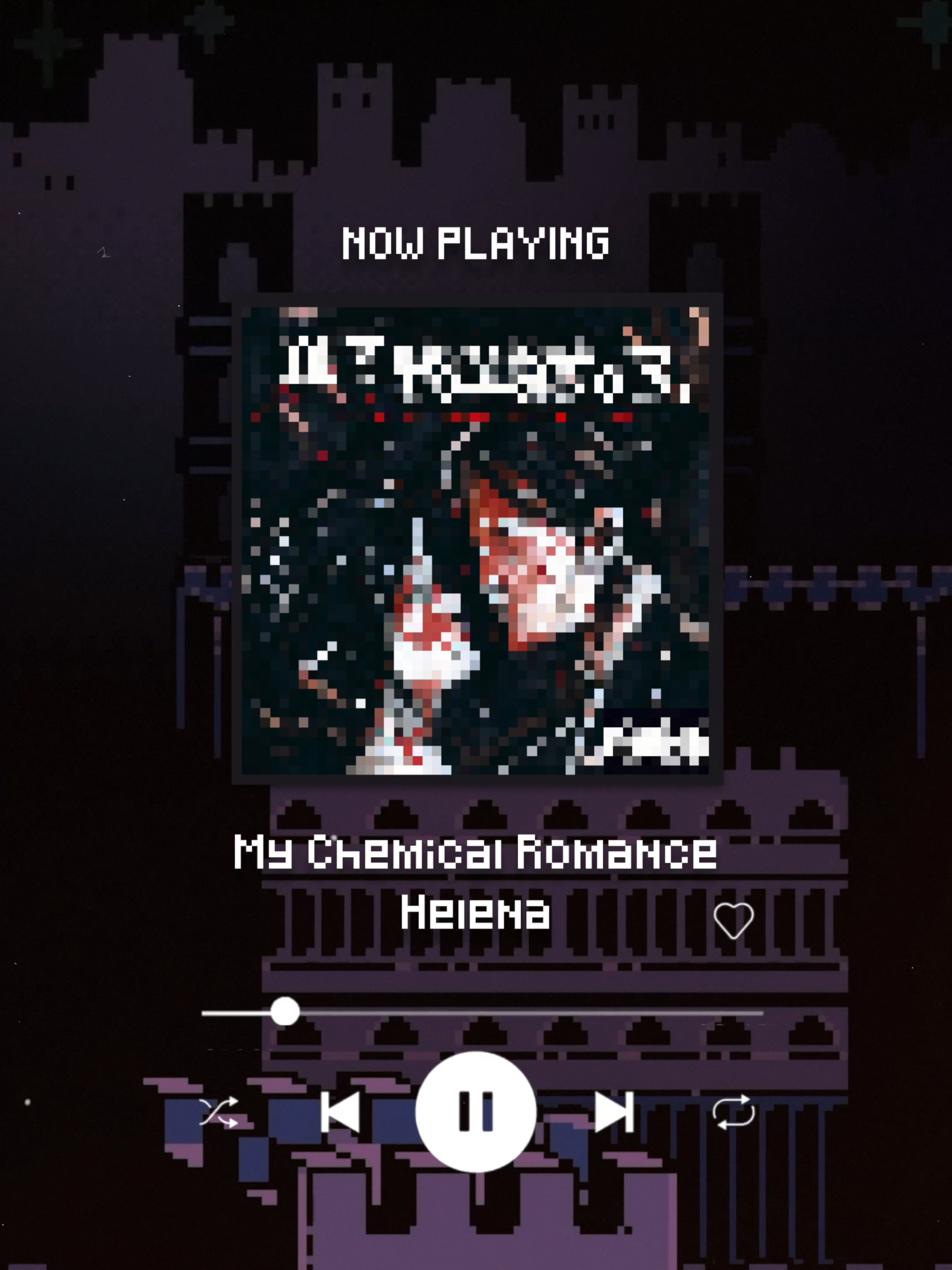 My Chemical Romance- Helena #8bit #gamingmusic #pixelart #retrogaming #mychemicalromance