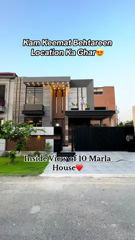 Ten (10) Marla Ultra Modern Design House  for Sale in DHA Phase 5 Lahore 😍 For design & other queries Call/WhatsApp:  ⁨+92 322 1477251⁩ Accomodations: 🔹5 Beautiful bedrooms  🔹6 bathrooms  🔹Drawing & Tv lounge  🔹2x kitchen’s 🔹store & servant quarter in basement  🔹Monty 🔹Tiled floor 🔹CCTV cameras 🔹Fire detecting & fighting system 🔹2 car parking Space  🔹A powder room 🔹Located in DHA Phase 5 Lahore  Demand: Rs. 675 Lac (Negotiable) #mzakahomes #moderndesignhomes #Home #house #housesinpakistan #10marlahouse #10marlahome #forsale #forrent #tilework #frontelevationdesign #housedesign #homedecor #uk #usa #dubai #uae #lahore #housesinlahore #dhalahore #dhaphase5 #realestate #propertyforsale #homeforsale #houseforsale #tiktokreels #homereels #foryou #realestateinvesting #tiktok 