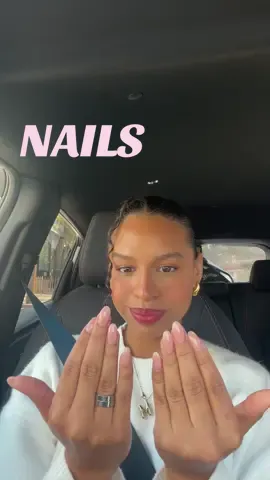 i love LOVE loveee my lil basic nails #newnails 