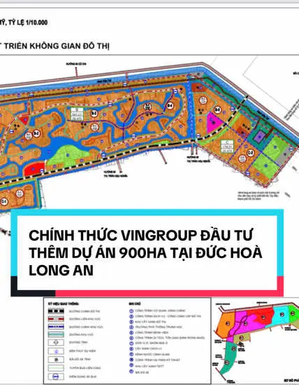 CHÍNH THỨC VINGROUP ĐẦU TƯ THÊM DỰ ÁN 900HA TẠI ĐỨC HOÀ LONG AN nâng tổng diện tích lên tới trên 2.000ha. #vingroup #vinhomes #vinlongan #vinduchoa