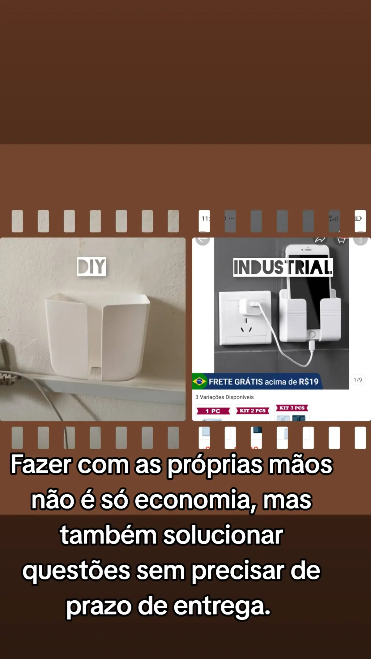 Nem fica tão diferente assim do modelo encontrado no mercado!#facavocemesmo #DIY #decoracaocriativa #facavocemesma 