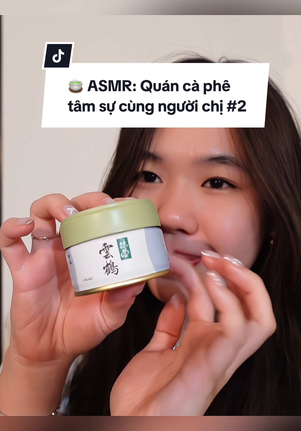 Trả lời @Thúy Vy 💤 ASMR quán cà phê tâm sự cùng người chị phần 2🍵😘 uống ly matcha ngon lành rồi ngủ thiệt ngon nghen💗 #asmr #roleplay #asmrvietnam #thugian #fypシ #tiktok #gokkuegaoasmr 